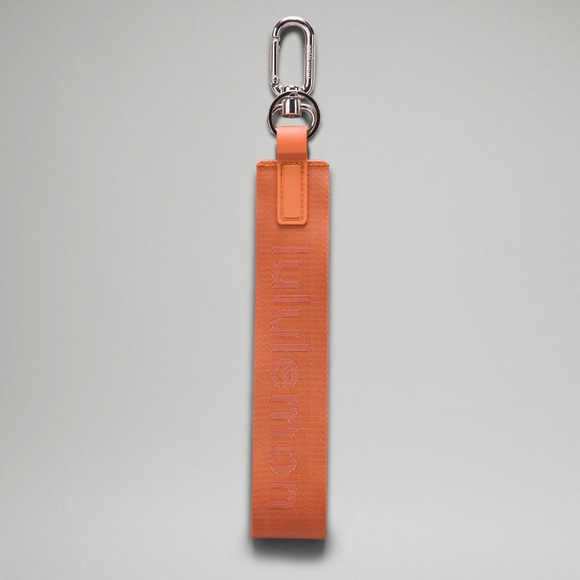 NWT Lululemon Keychain Never Lost Key Chain Orange ONE SIZE - Picture 4 of 11
